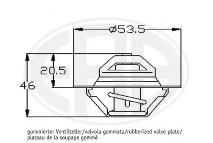 Термостат (WILMINK GROUP: WG1492940)