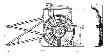 Вентилятор (WILMINK GROUP: WG1720117)