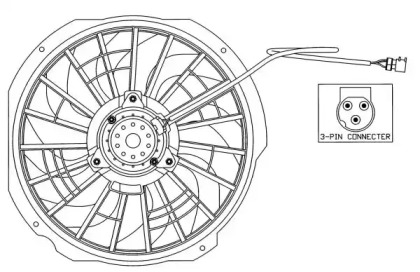 Вентилятор (WILMINK GROUP: WG1720127)