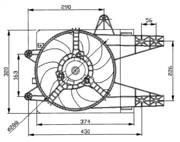 Вентилятор (WILMINK GROUP: WG1720140)