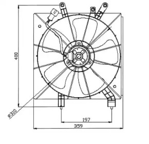 Вентилятор (WILMINK GROUP: WG1720145)