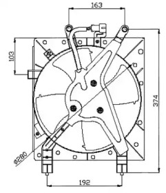 Вентилятор (WILMINK GROUP: WG1720146)