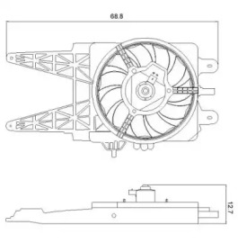 Вентилятор (WILMINK GROUP: WG1720222)