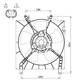 Вентилятор (WILMINK GROUP: WG1720447)