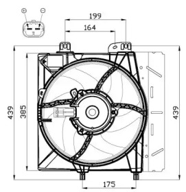 Вентилятор (WILMINK GROUP: WG1720450)