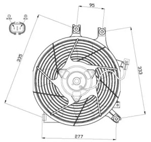 Вентилятор (WILMINK GROUP: WG1720455)