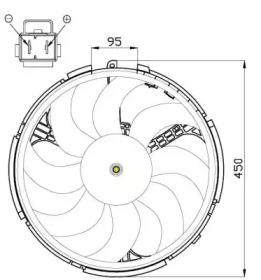 Вентилятор (WILMINK GROUP: WG1720461)