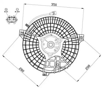 Вентилятор (WILMINK GROUP: WG1720465)