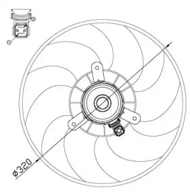 Вентилятор (WILMINK GROUP: WG1720469)