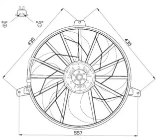 Вентилятор (WILMINK GROUP: WG1720478)