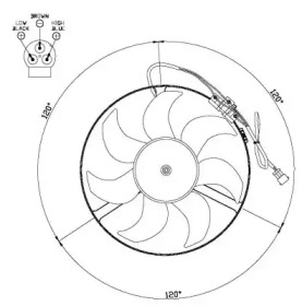 Вентилятор (WILMINK GROUP: WG1720481)