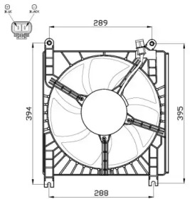 Вентилятор (WILMINK GROUP: WG1720486)