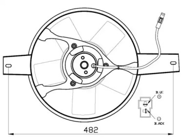 Вентилятор (WILMINK GROUP: WG1720492)