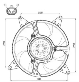 Вентилятор (WILMINK GROUP: WG1720495)