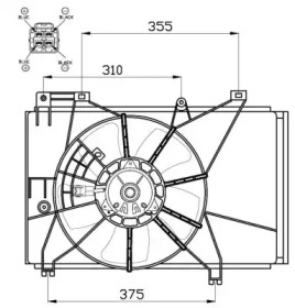 Вентилятор (WILMINK GROUP: WG1720503)