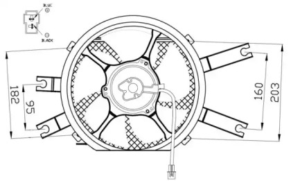 Вентилятор (WILMINK GROUP: WG1720506)