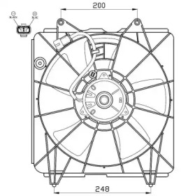 Вентилятор (WILMINK GROUP: WG1720513)