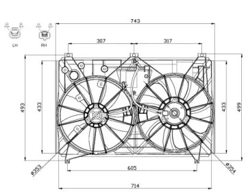 Вентилятор (WILMINK GROUP: WG1720520)