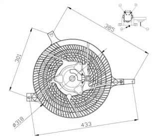 Вентилятор (WILMINK GROUP: WG1720523)