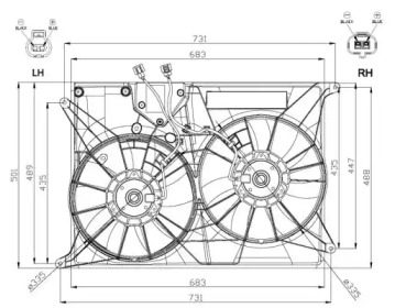 Вентилятор (WILMINK GROUP: WG1720525)