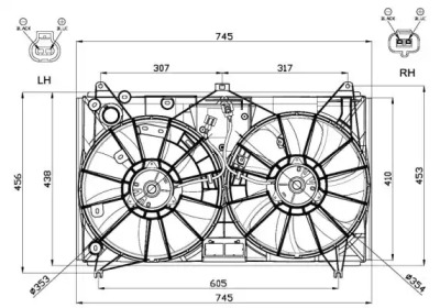 Вентилятор (WILMINK GROUP: WG1720532)