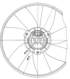 Вентилятор (WILMINK GROUP: WG1720603)