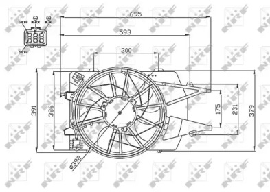 Вентилятор (WILMINK GROUP: WG1720668)