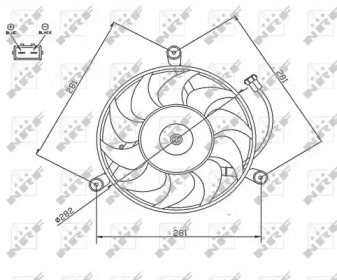 Вентилятор (WILMINK GROUP: WG1720670)