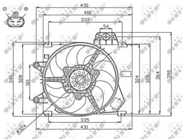 Вентилятор (WILMINK GROUP: WG1720675)