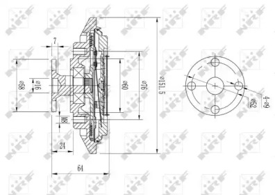 Сцепление (WILMINK GROUP: WG1721031)