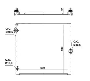 Теплообменник (WILMINK GROUP: WG1721136)