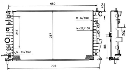 Теплообменник (WILMINK GROUP: WG1721165)