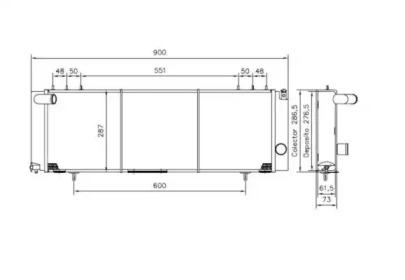 Теплообменник (WILMINK GROUP: WG1721172)