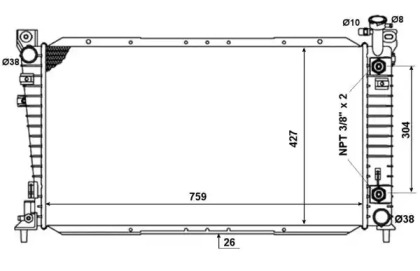 Теплообменник (WILMINK GROUP: WG1721216)