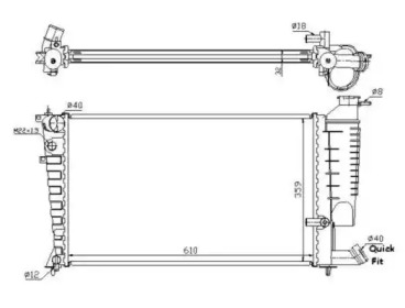 Теплообменник (WILMINK GROUP: WG1721284)