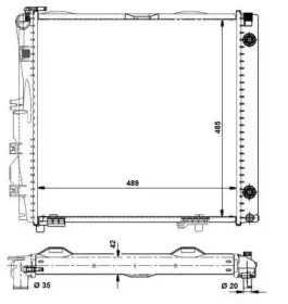 Теплообменник (WILMINK GROUP: WG1721288)