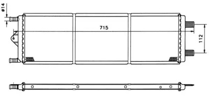 Теплообменник (WILMINK GROUP: WG1721289)