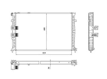 Теплообменник (WILMINK GROUP: WG1721330)