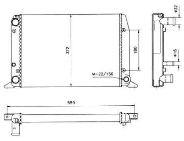 Теплообменник (WILMINK GROUP: WG1721353)