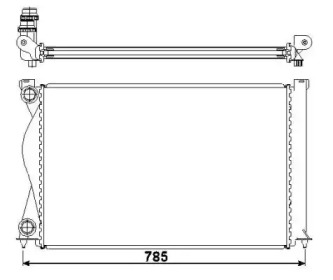 Теплообменник (WILMINK GROUP: WG1721405)