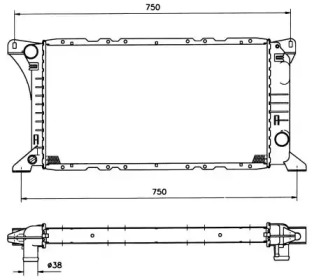 Теплообменник (WILMINK GROUP: WG1721408)