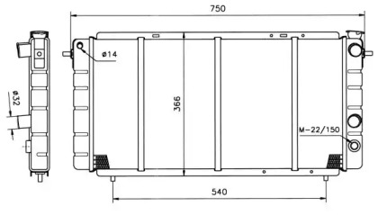 Теплообменник (WILMINK GROUP: WG1721448)