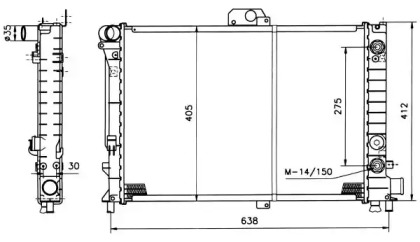 Теплообменник (WILMINK GROUP: WG1734607)