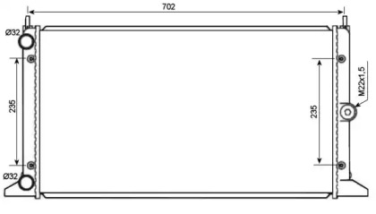 Теплообменник (WILMINK GROUP: WG1721706)