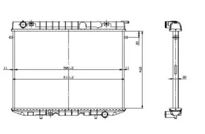 Теплообменник (WILMINK GROUP: WG1721709)