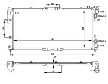 Теплообменник (WILMINK GROUP: WG1721767)