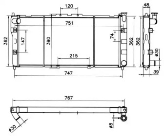 Теплообменник (WILMINK GROUP: WG1721769)