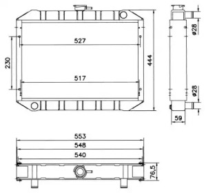 Теплообменник (WILMINK GROUP: WG1721779)