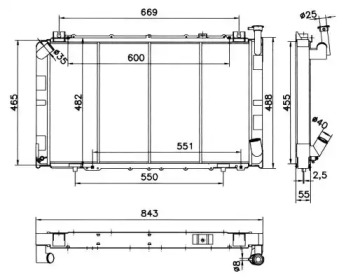 Теплообменник (WILMINK GROUP: WG1721837)