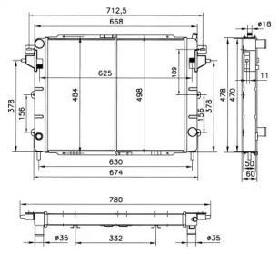 Теплообменник (WILMINK GROUP: WG1721838)